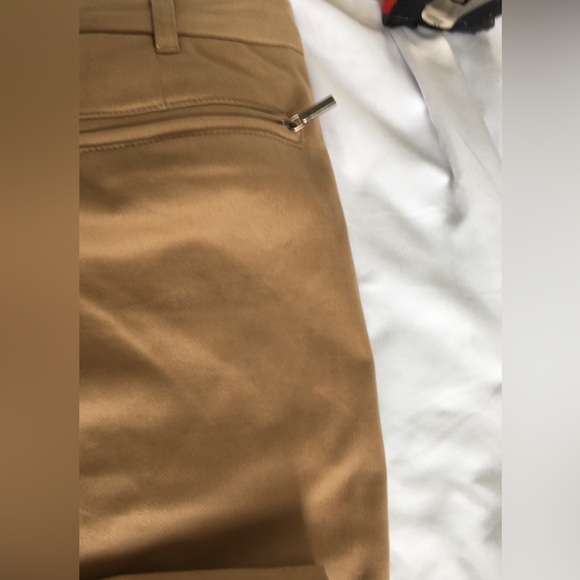 90’s Esprit brown super soft, suede feel, riding style pants with zippers. - Picture 10 of 14